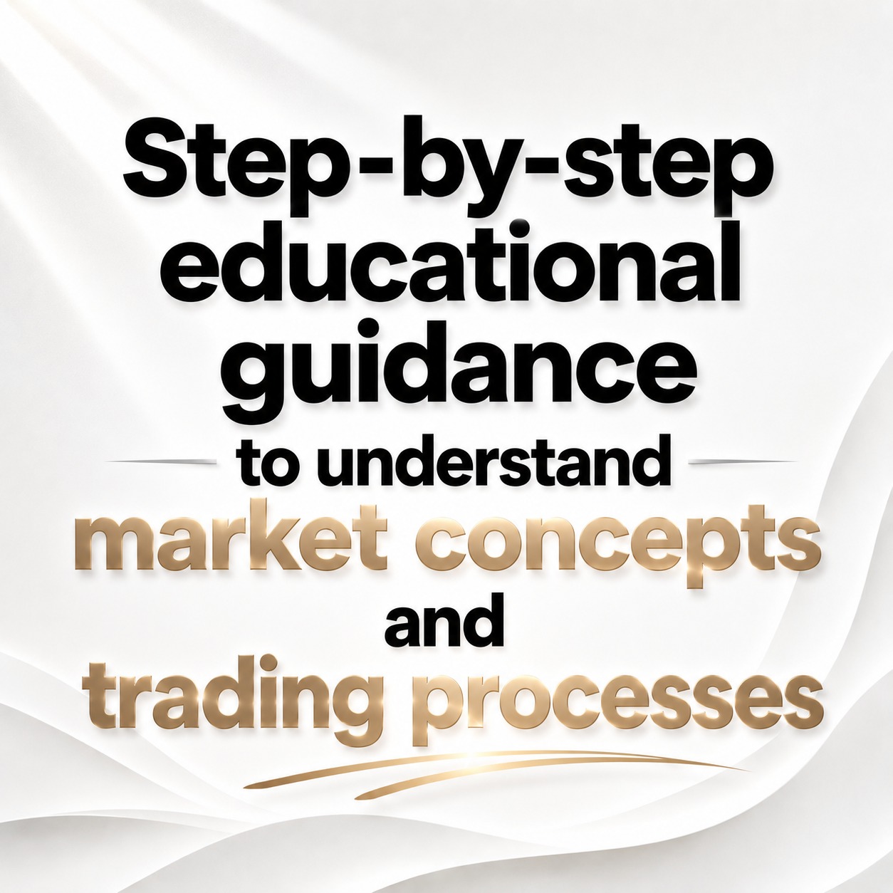 Step-by-step educational guidance